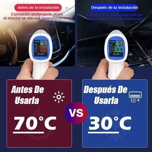 2x1 Parasol De Coche Facil Guardado